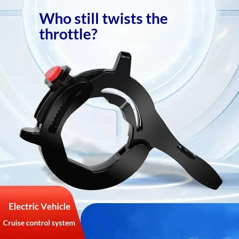 Universal Motorcycle Cruise Control Throttle High Grade Aluminum Lock Assist Retainer Wrist Grip Handle Bar For Motorbike