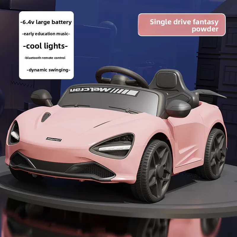 Explosion-Proof Kids Electric Car, Long-Lasting Battery Children Vehicle, Powerful Driving Toy Car, New 4-Wheel Children’s Car