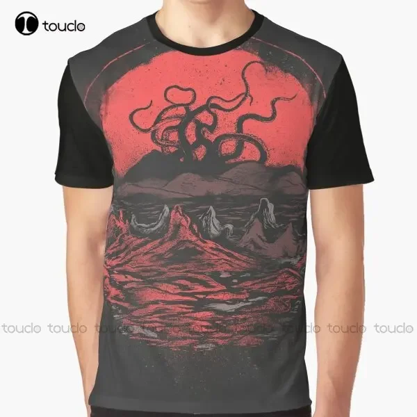Tentacle Wars Graphic T-Shirt Custom Aldult Teen Unisex Digital Printing Tee Shirts Custom Gift Xxs-5Xl Streetwear