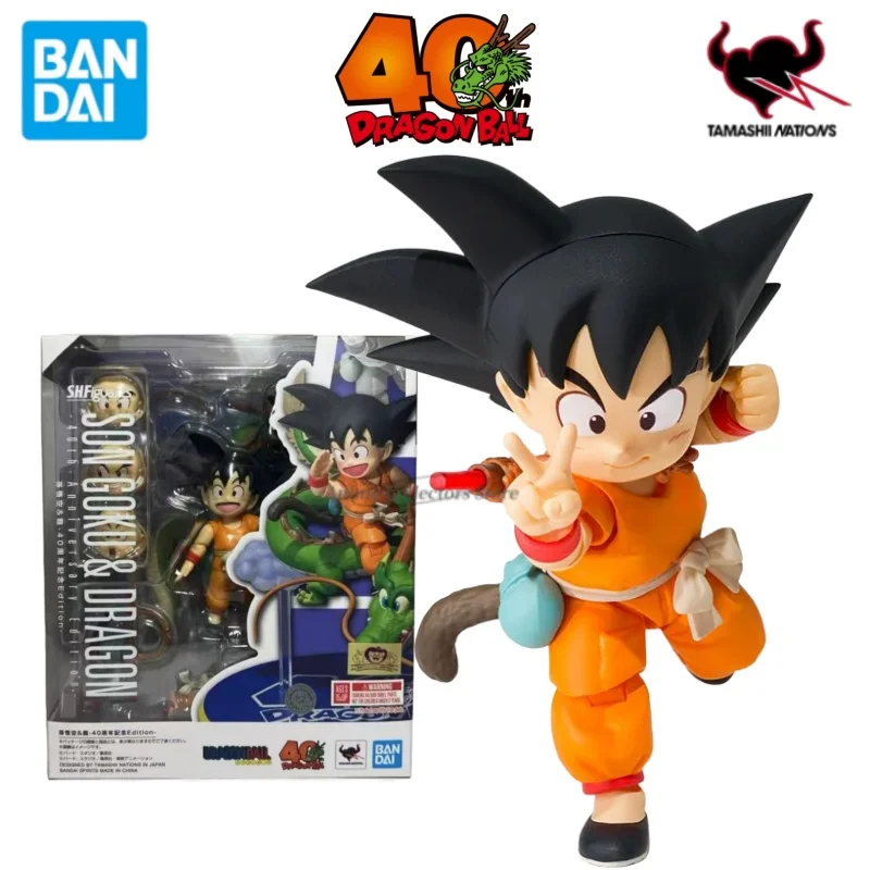 الأصلي في المخزون بانداي S.H.Figuarts لعبة دراغون بول سون جوكو 40th الذكرى طبعة أنيمي عمل جمع أرقام نموذج #1