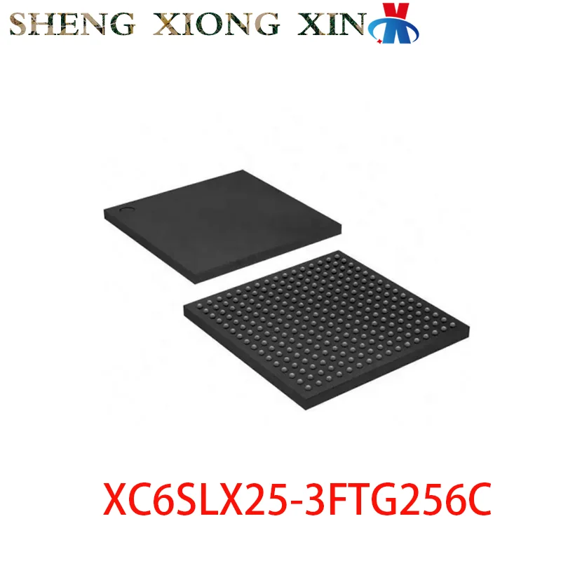 

1pcs 100% NEW XC6SLX25-3FTG256C BGA-484 Field Programmable Gate Array XC6SLX25 FTG256C Integrated Circuit