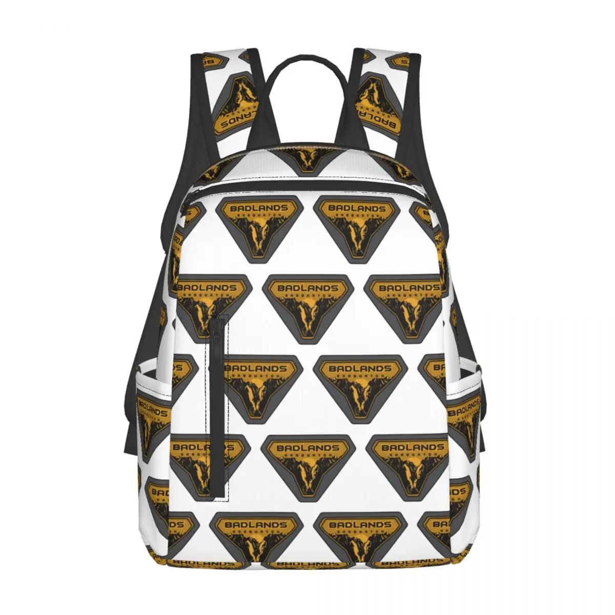 

Badlands Sasquatch Badge Backpack Large Capacity Boys Girls BookBag School Bag Shoulder Bags for Men Women