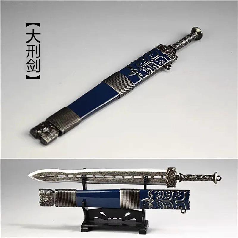 

1/6 Soldier Miniature Cold Weapon Ancient Treasure Sword Model Toy Fit 12'' Action Figures In Stock Collectible