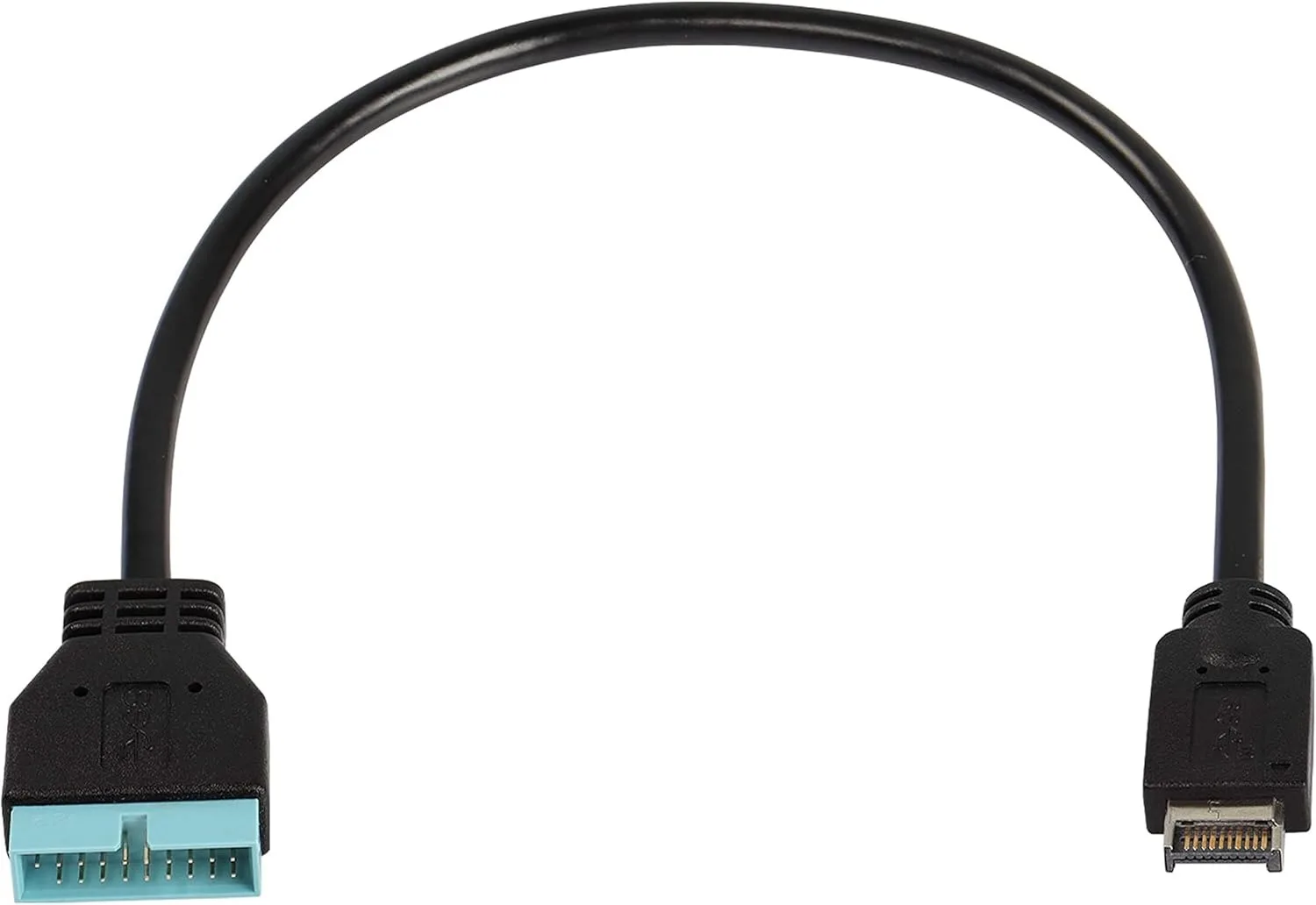 USB 3.1 Type E Front Panel Header to USB 3.0 19-Pin Motherboard Extension Cable Adapter Compatible with ASUS Desktop Mainboard