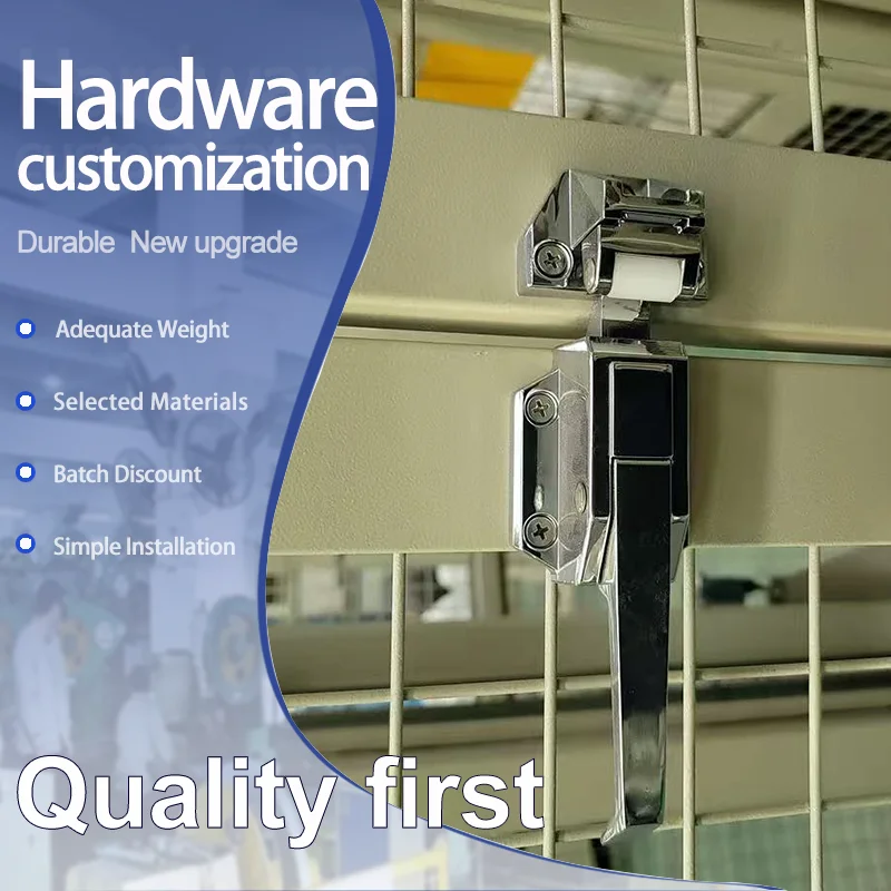 

Industrial Electrical Machinery Equipment Oven Steam Cabinet Door Zinc Alloy Adjustable Handle Lock