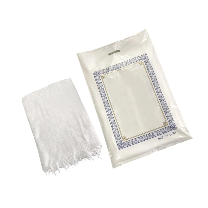 Juego toallas Ihram para hombre, disfraces peregrinación musulmana Umrah y Hajj, cómodos llevar