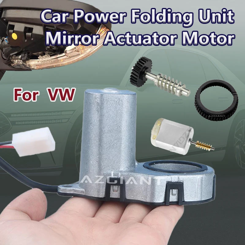 

AZGIANT For VW Transporter T5/Golf Ⅵ MK6/CC Car Power Folding Unit Mirror Actuator Motor R L Auxiliary mirrors accessories OEM