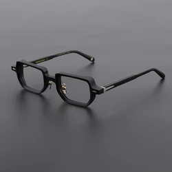 Top Quality Luxury brand  glasses frame samll Frame Original handmade acetate optical women Myopia prescription eyeglasses