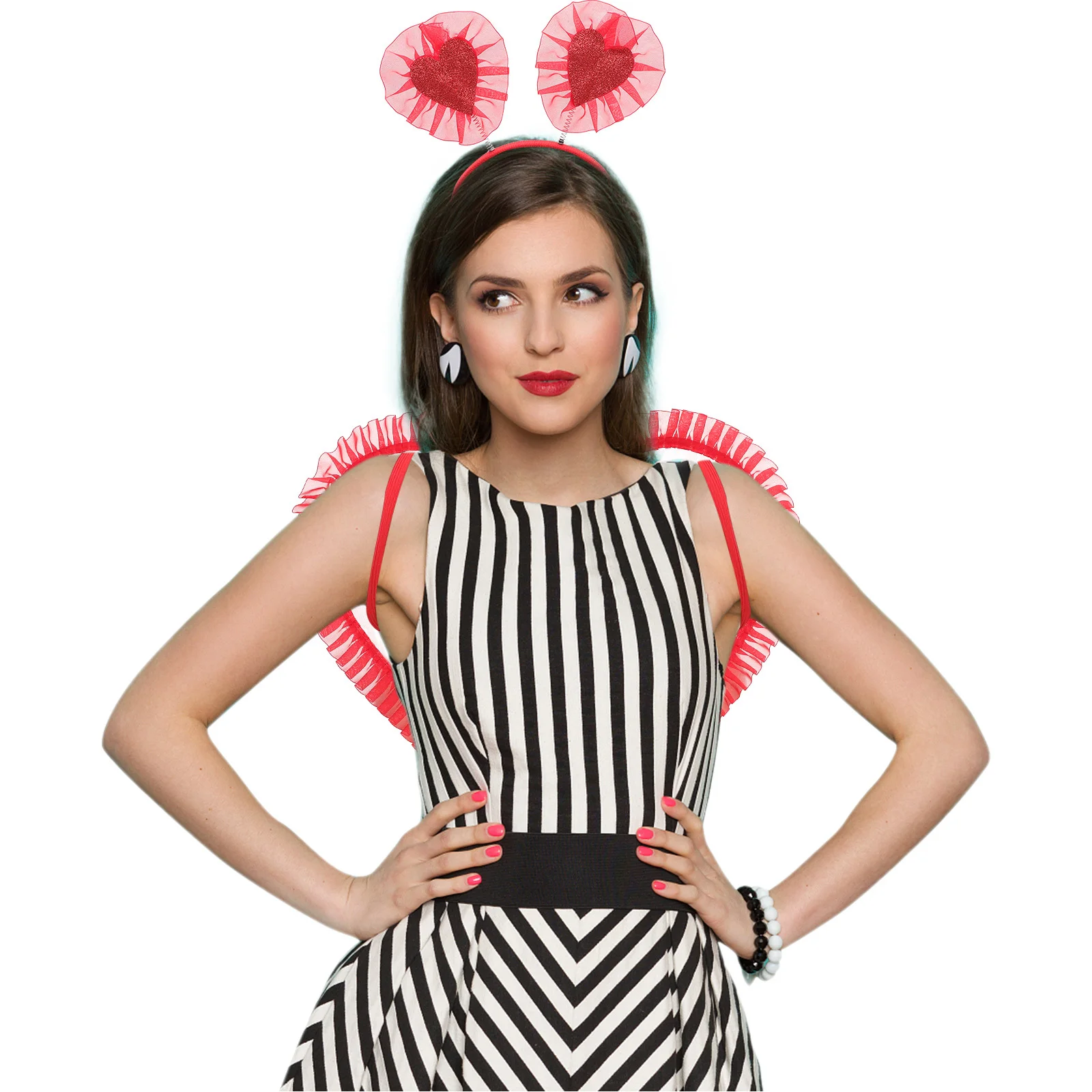 1 ชุดปีกนางฟ้าสำหรับเด็ก ที่คาดผมคอสเพลย์สำหรับเด็กผู้หญิง อุปกรณ์ประกอบชุดแฟนซี ปีกนางฟ้าสีขาวสำหรับงานปาร์ตี้ฮาโลวีน ชุดนางฟ้าสำหรับเล่นบทบาทสมมติ