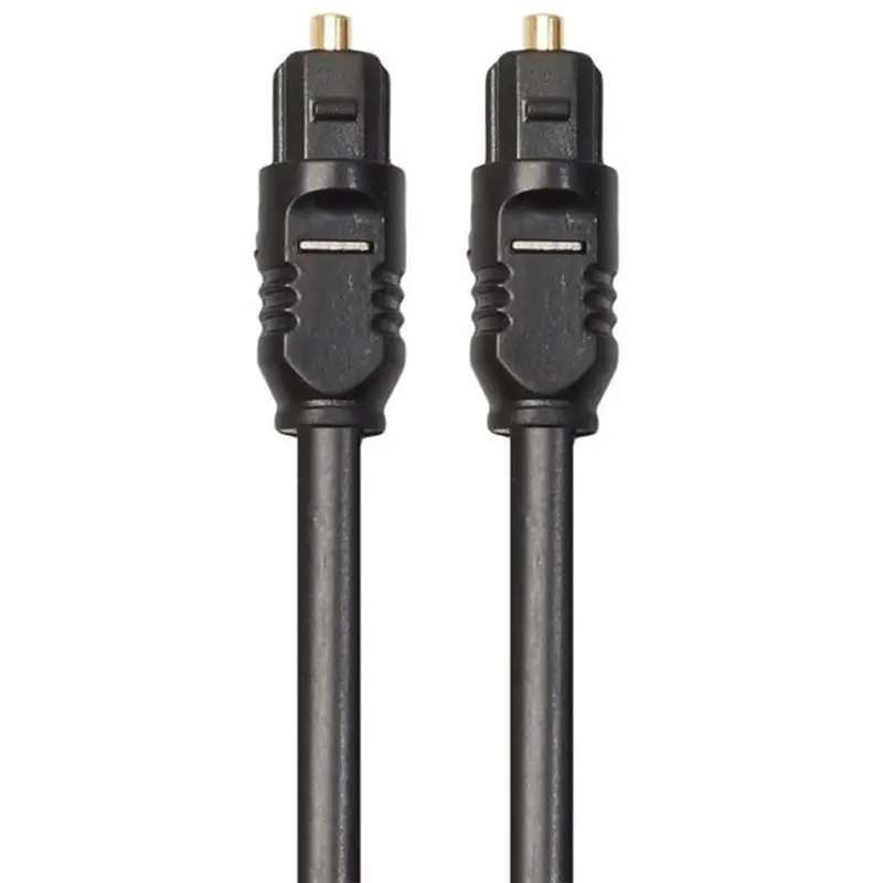 B76B Gold-Plated Toslink Digital Optical Audio Cable 5M SPDIF High Quality for MD DVD TV Game Console