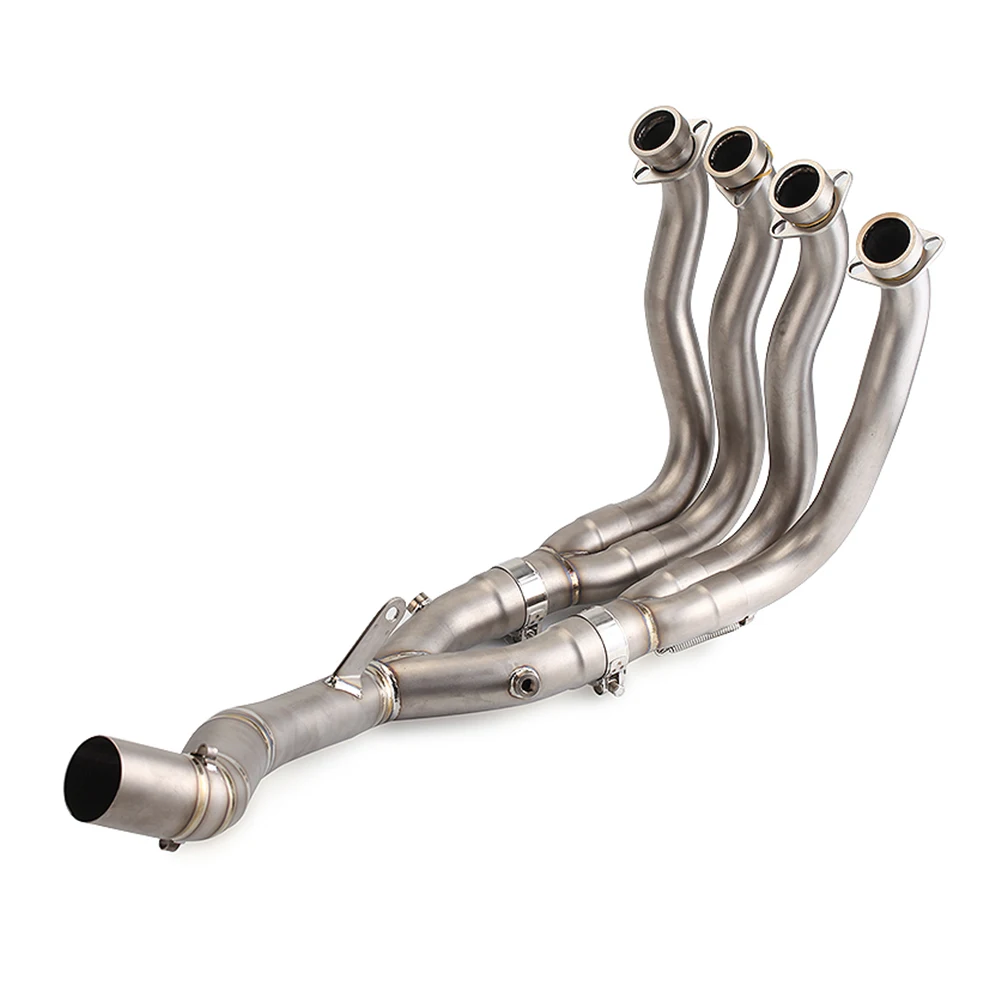 For YAMAHA R1 System Escape Slip On 51MM Front Tube Link Pipe Connect Original full Motorcycle Exhaust System