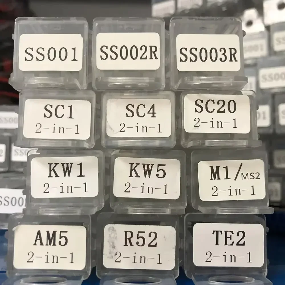 

Инструмент Lishi 2 в 1 SS001 SS002 SS002R pro R52 KW1 KW5 SC1 SC4 SC20 M1/MS2 AM5 TE2 Слесарные инструменты для домашних дверей Гражданские замки