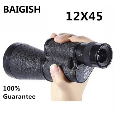 Metal 8X30 10X40 12X45 Military Monocular HD High Quality Portable Mini Telescope Captain Caribbean Pirates Spyglass Binoculars