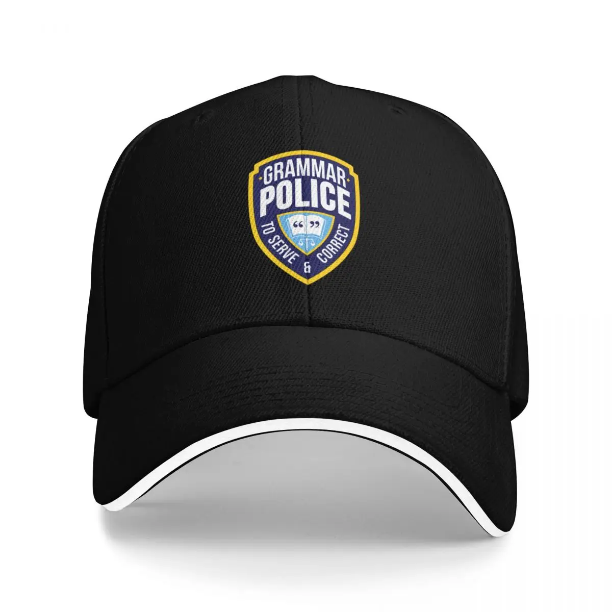 

Grammar Police Badge Baseball Cap Male hat Fishing cap golf hat genuine Military Tactical Cap Mens Hats Women's