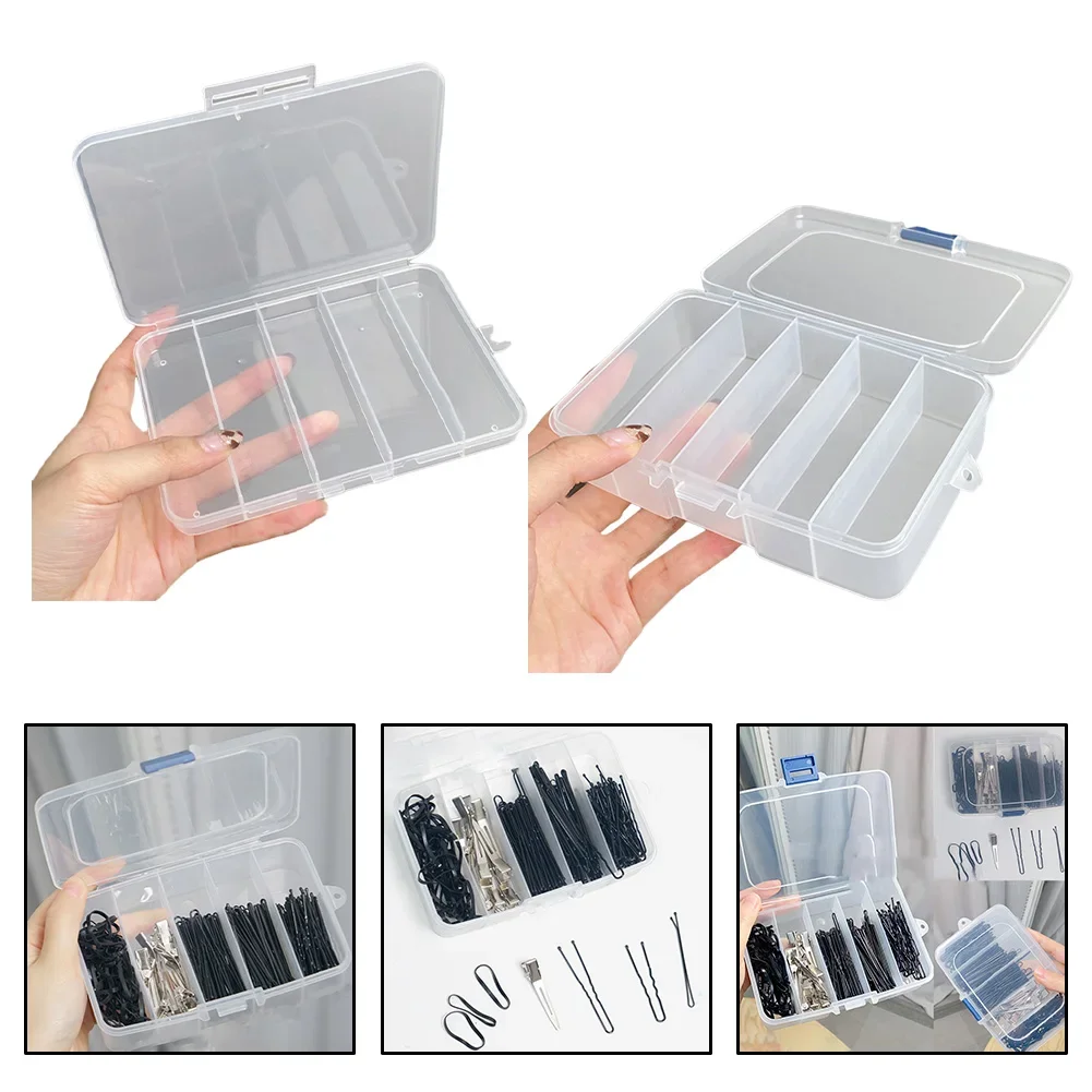 Practical Storage Box Portable Box Compartment Easy To Carry Lightweight Multiple Compartments Plastic Storage