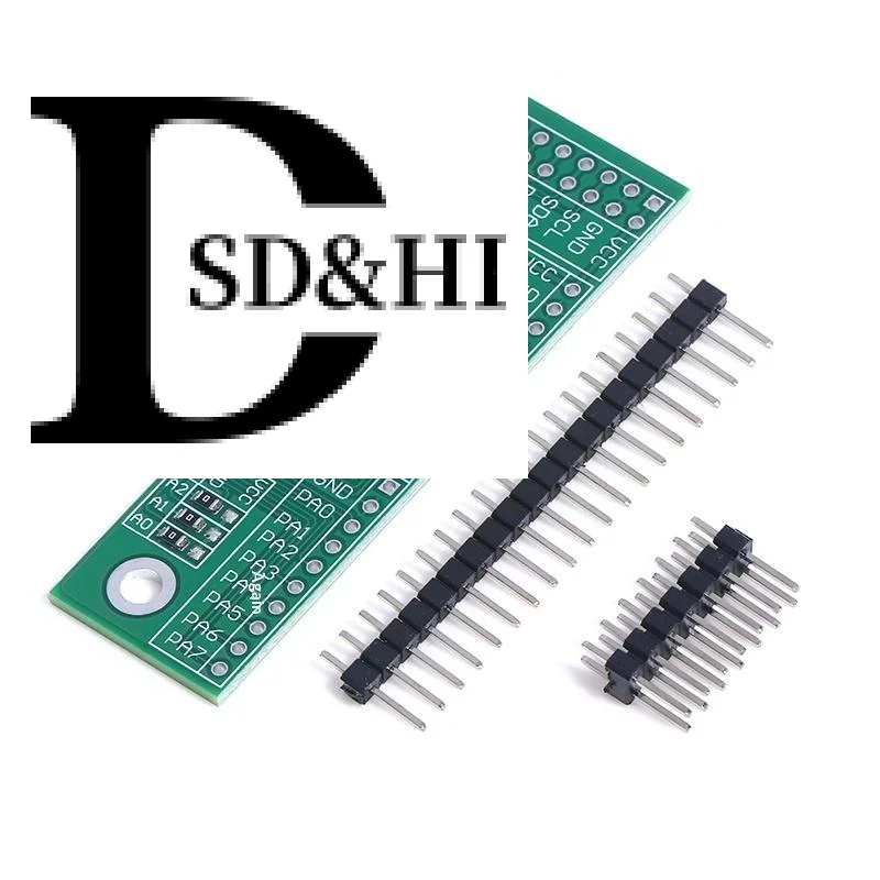 

MCP23017-E/SS I2C IIC Expander Board Module 16bit I/O Extension Module Pin Board IIC Input/Output Expansion Board For