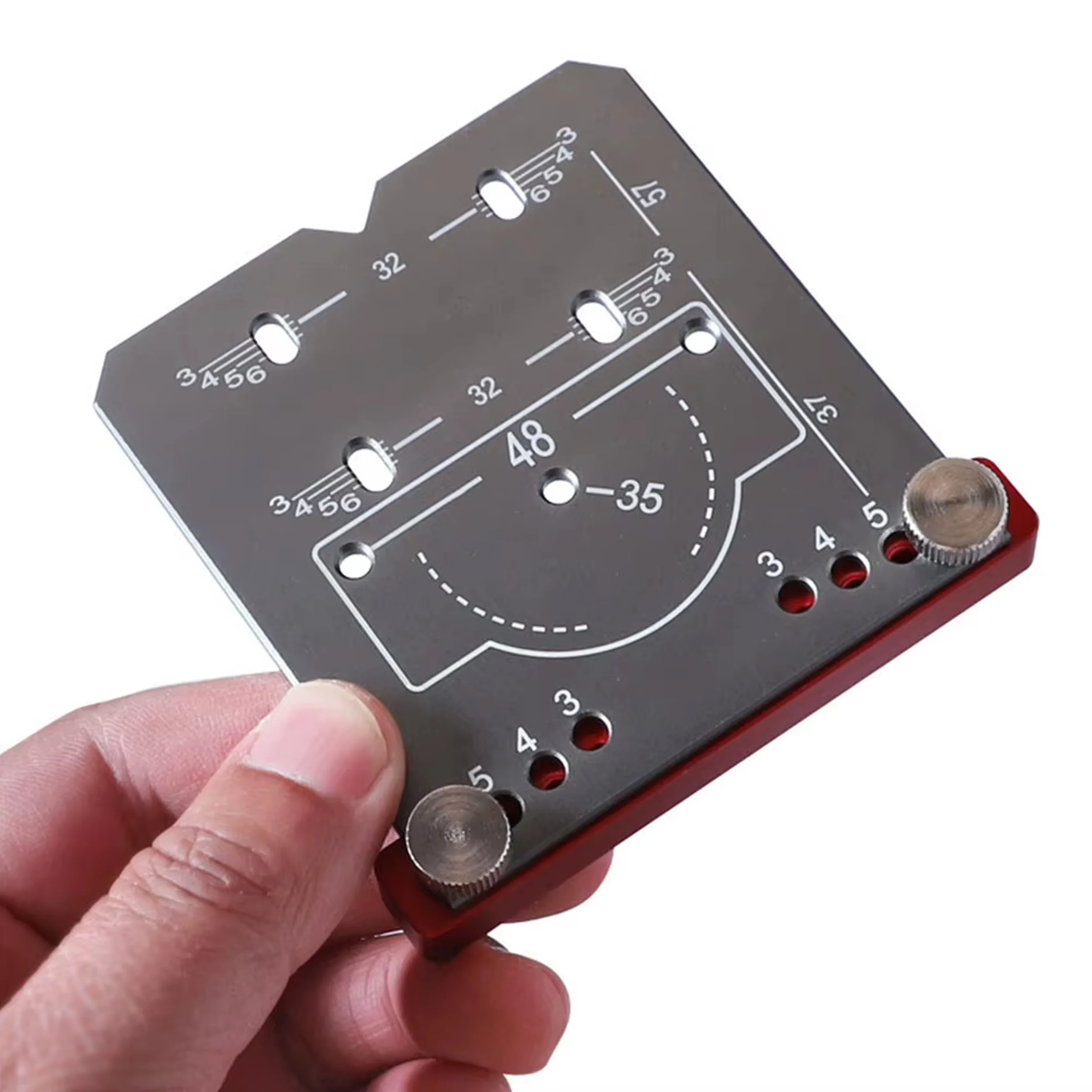 35mm Woodworking Hinge Hole Opener Punch Tool for Quick Precise Drilling & Mounting with Punch Locator And Limiting Frame