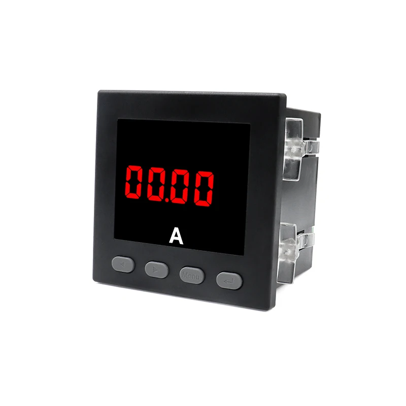 Single Phase Digital Ammeter LED Panel Meter Digital 96*96 With Current Transformer 100A 150A 200A