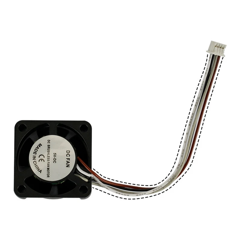 For X1 Series Hotend Cooling Fan 2510 Dual Ball Bearing Fan 5V Fans for X1 3D Printer [No.3 Elnic]