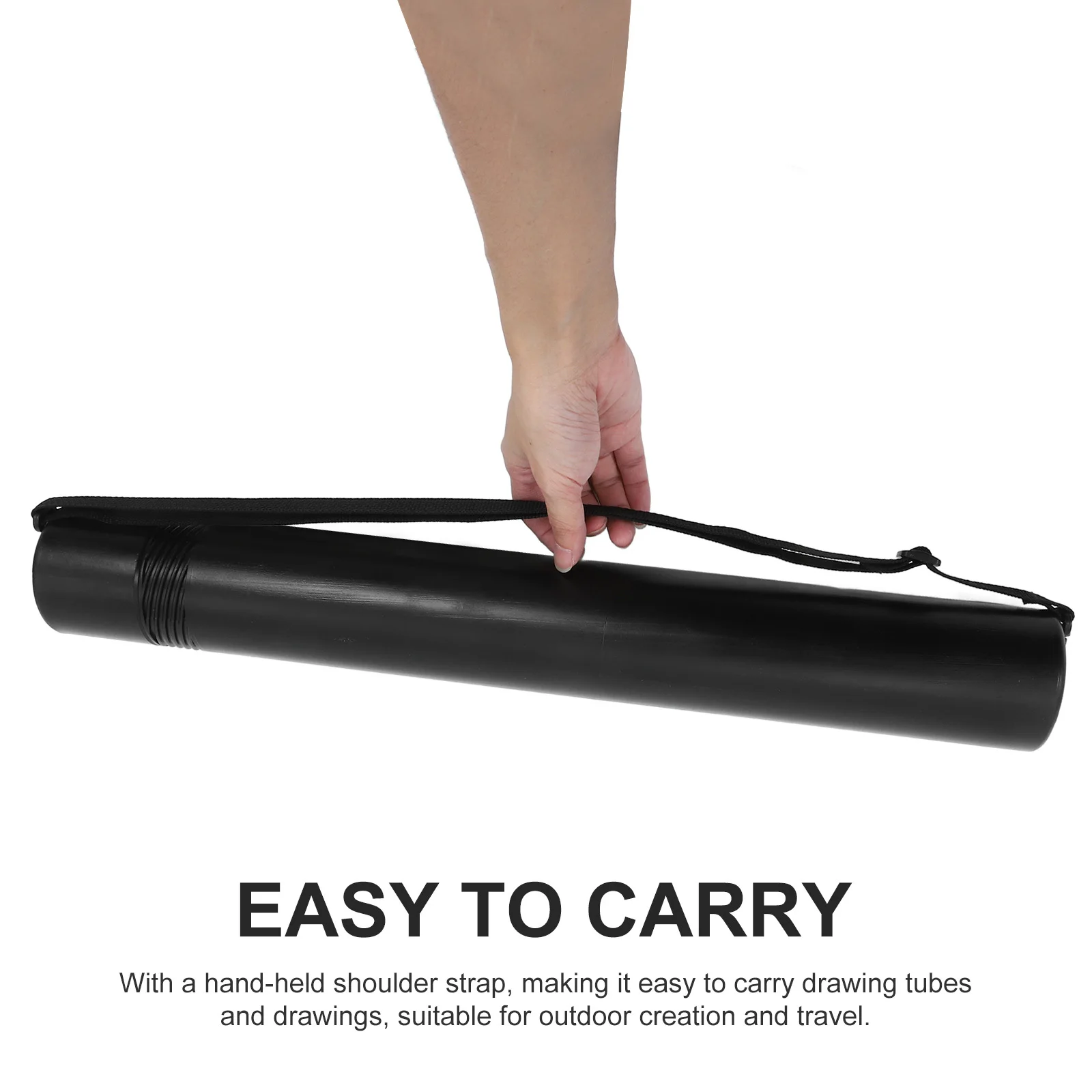 1pcs Adjustable Poster Storage Tube Extendable For Blueprints Artworks Documents Maps Scrolls Drawing Painting Calligraphy