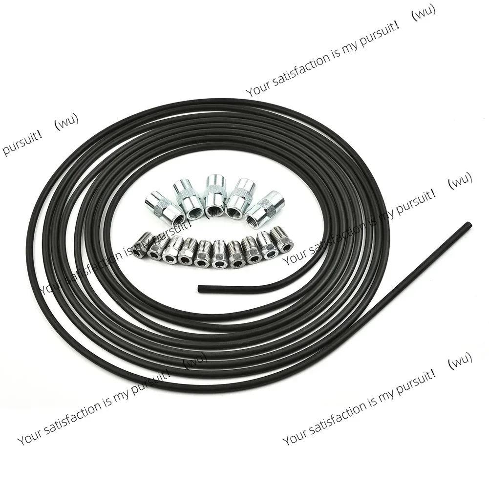 for 5M Brake Line Brake Pipe Steel Brake Pipe Hose Line Piping Tube 4.75 Mm With 10pcs M10 Tube Nuts Fittings 5 Connectors