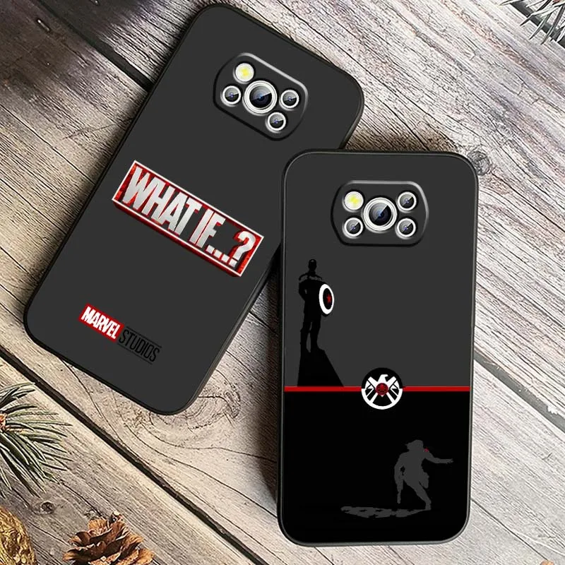 Marvel Venom HYDRA Logo Art For Xiaomi Mi Poco M3 M4 M5 M5s M6 X3 X4 X5 X6 F3 F4 F5 F6 GT Pro 4G 5G Black Soft Phone Case