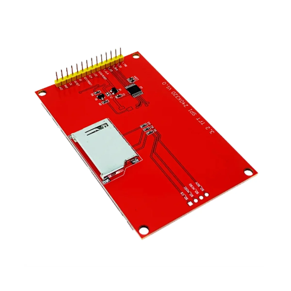 Envio Gratis SPI Module 14 Pin 3.2 Inch 18P ILI9341 TFT LCD Colorful Screen 4 Wire Serial Port 320X240 Adapter(B)