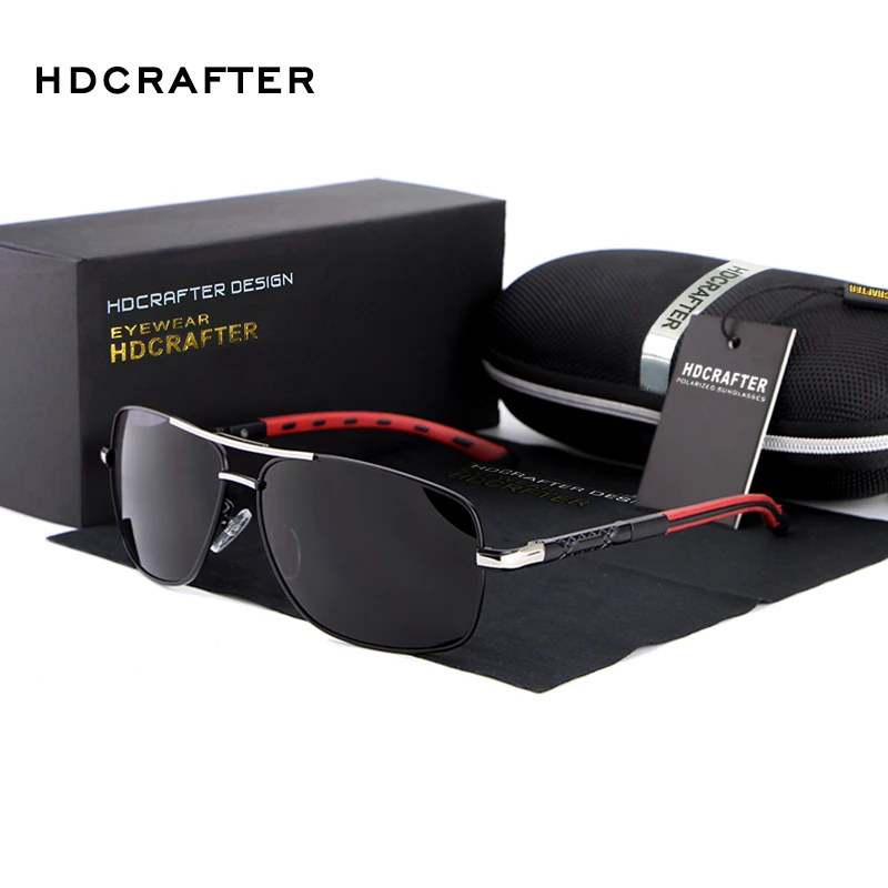 HD Hot Selling Brand Designer Sunglasses Men Polarized Driving Outdoor Sport Sun Glasses For Men High Quality gafas de sol