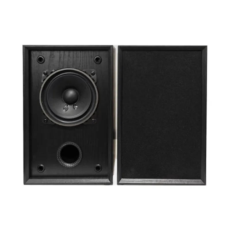 for Amplifier CD Player Sound Box Loudspeakers 4Inch Passive Full Range Speaker 4 Ohm 25W Wooden Speakers Unit HIFI