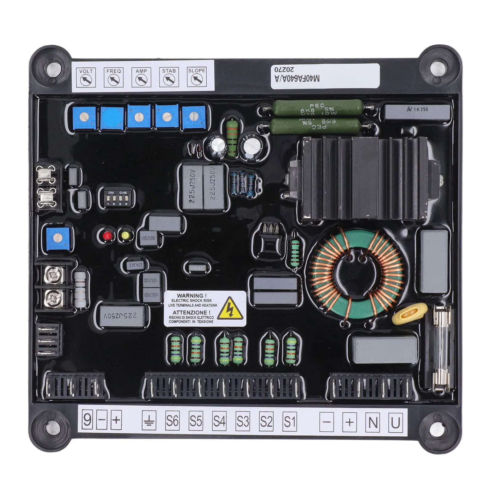 

Automatic Voltage Regulator Insulating ABS Generator AVR for Marelli 150‑278V 50Hz 60Hz