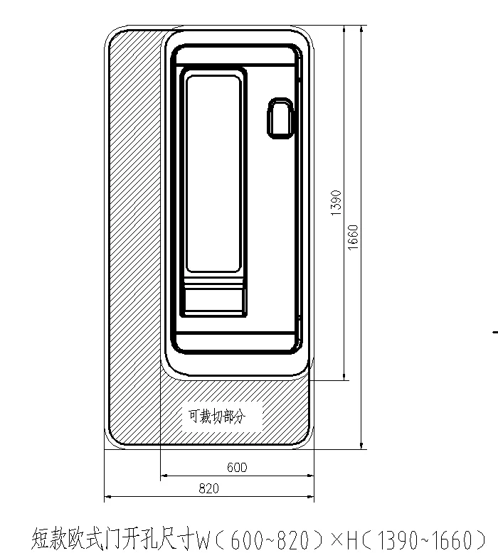 Puerta de entrada europea Xuhe Caravan RV con materiales compuestos de aislamiento hueco aleación de aluminio de alta resistencia