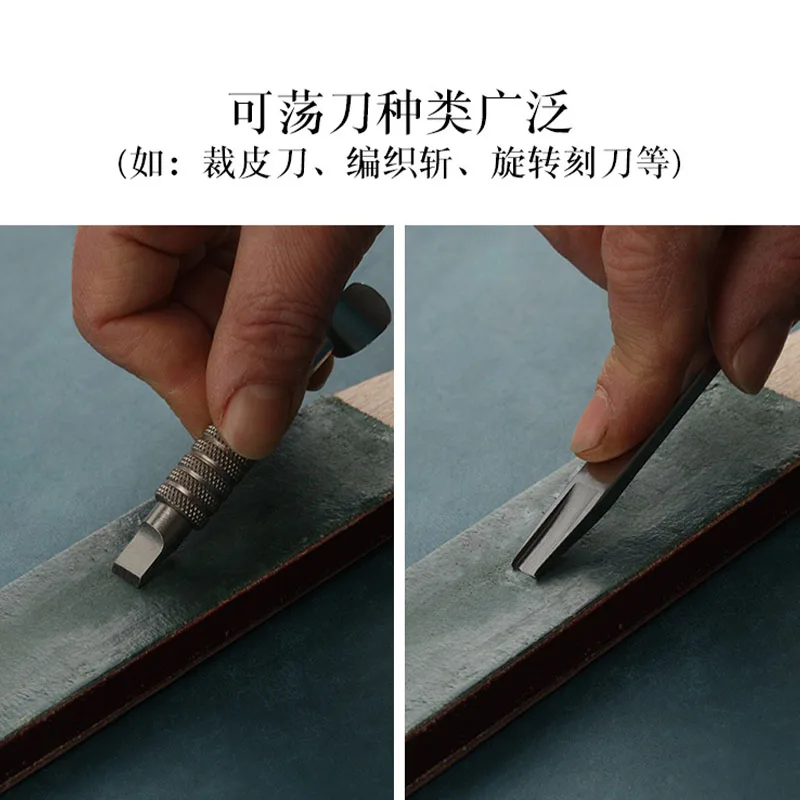 New Knife Sharpener Polishing Leather Leather Article Polishing Fixed Angle Sharpener Tool Leather Set Honing Strop