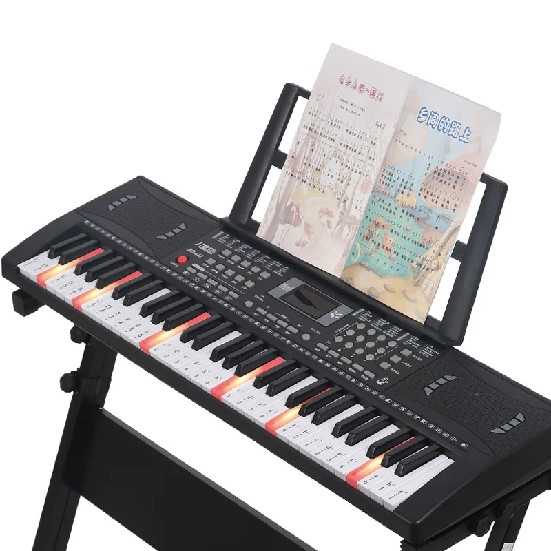 

Multifunctional Microphone Baby Childrens Electronic Organ 75cm Music Toy Piano Midi Controller Teclado Musical Organ Keyboard