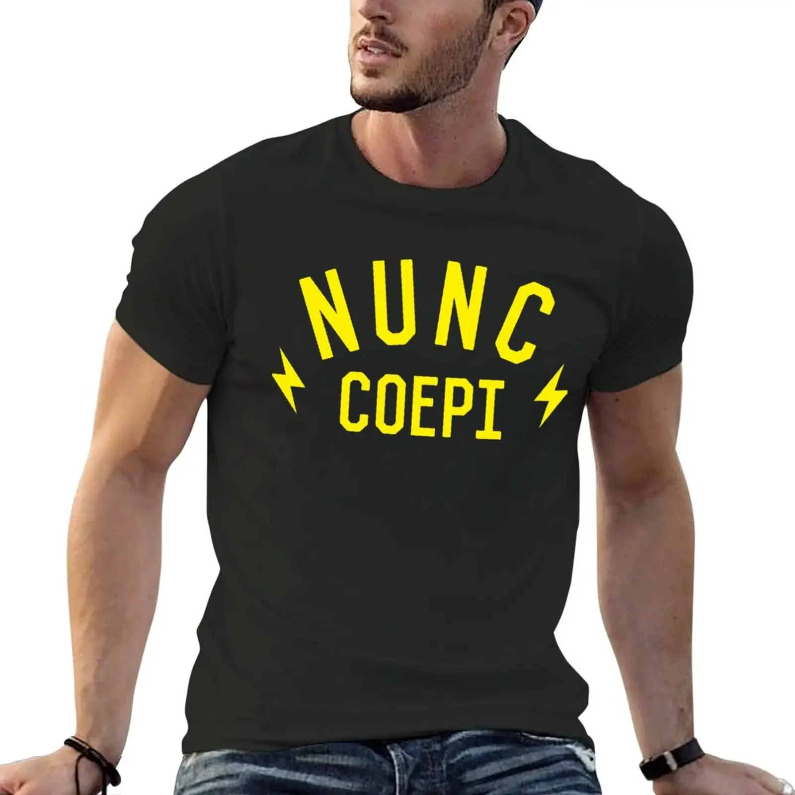 

Футболка Nunc Coepi, графические футболки, женская одежда, аниме футболка, аниме вещи, мужские белые футболки