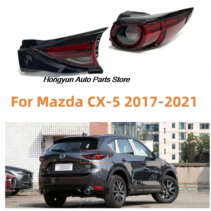 

For Mazda CX-5 CX5 2017-2021 Led Rear Lamp Inner Parking Stop Lamp Turning Signal Clearance Lights taillight