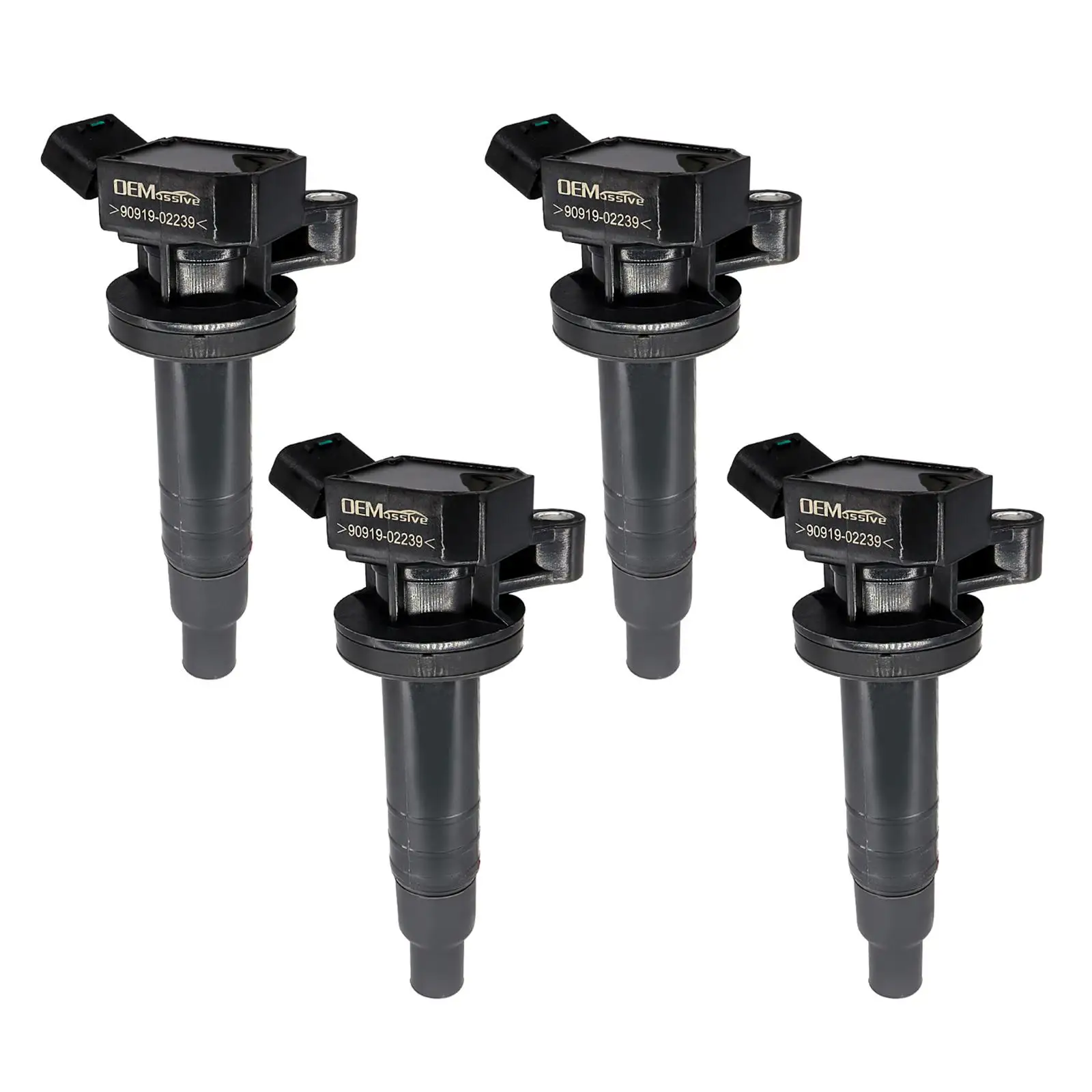 4X Ignition Coils 90919-02239 For Chevy Prizm Toyota Celica GT Corolla Matrix Pontiac Vibe 1.8L L4 2003 2004 2005 2006 2007 2008