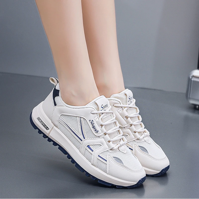 Non-Slip High Quality Mesh Sneakers Trainers Breathable Trendy Tennis Woman Brand Training 2024 New Gym Loafers Sports