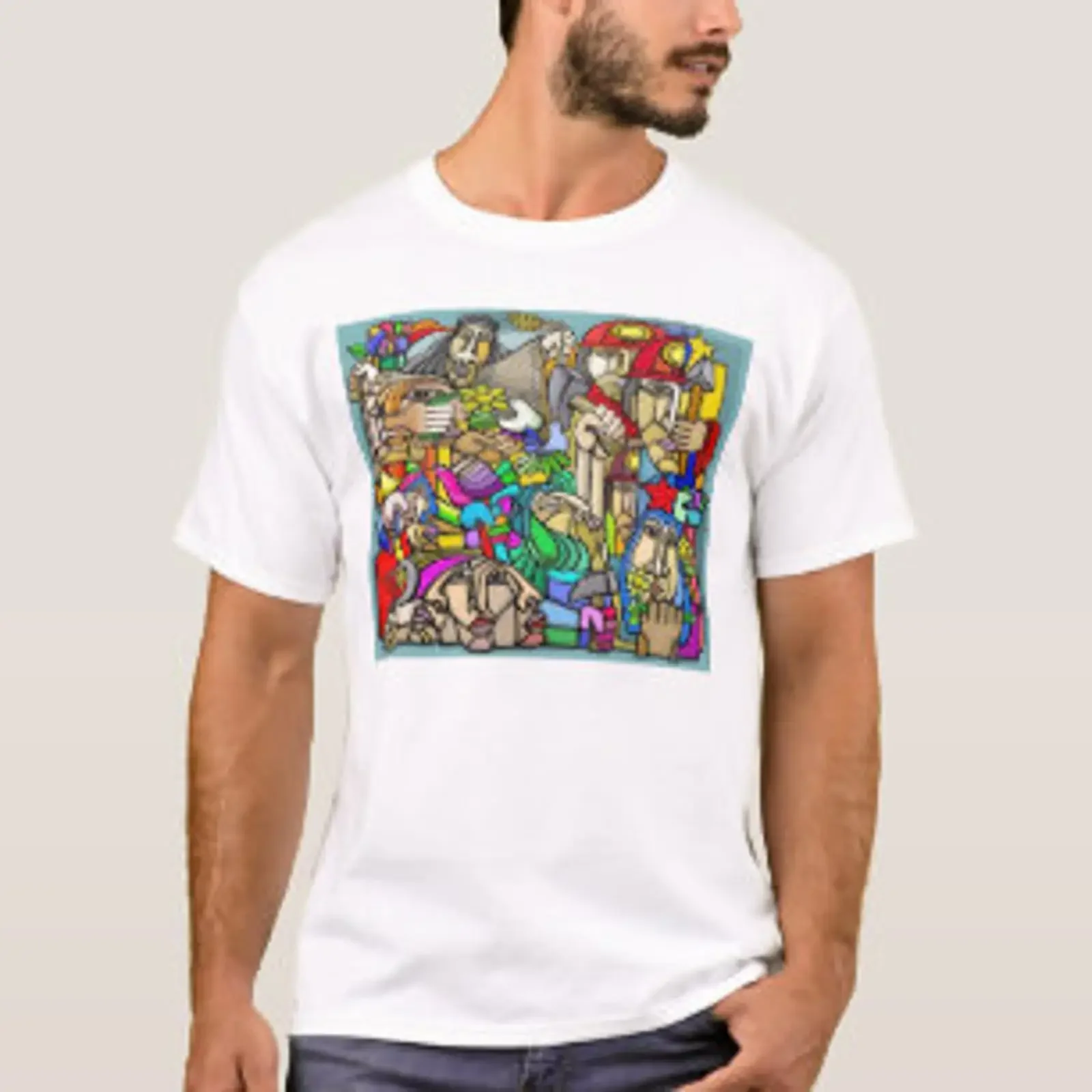 Camiseta Brigada Muralista Ramona Parra Chile, estilo vintage, con gráfico lavado, cómoda para uso diario, estilo streetwear elástico y suave