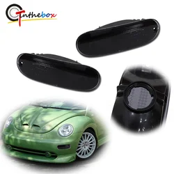 2pcs Car Front  Side Marker Parking Lights Light Housing Shells For VW Beetle 1998 -2005 No Bulb/Socket