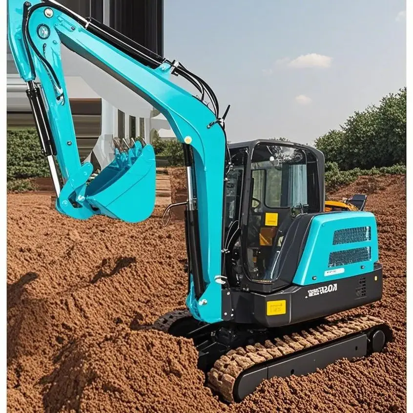 

Free shipping custom excavator machinery new track hydraulic EURO 5 Kubota engine