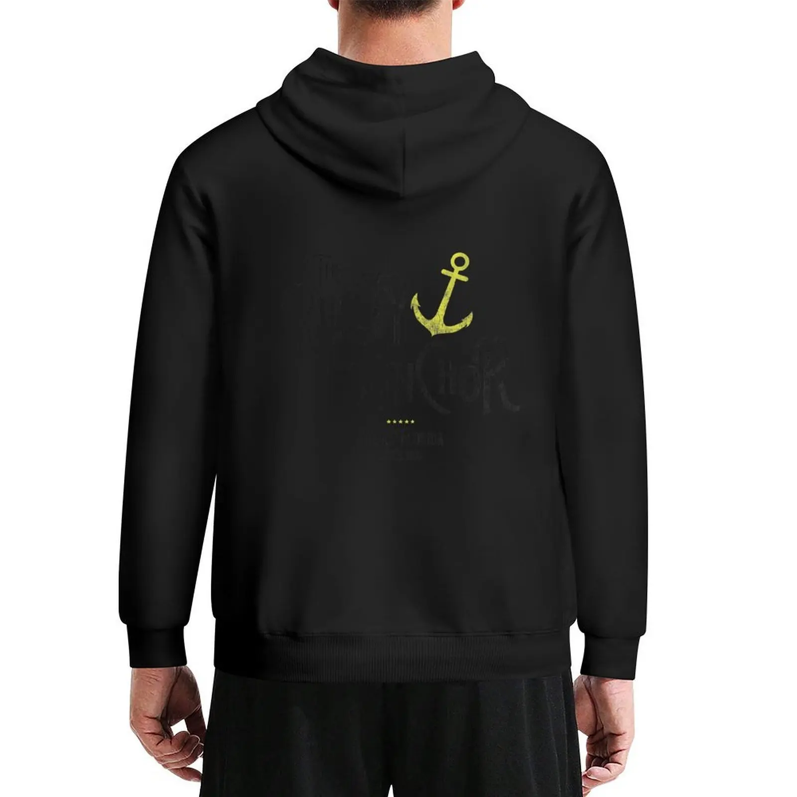 

The Rusty Anchor Vintage Version Hoodie korean autumn clothes male clothes men's winter sweater mens clothes man hoodie