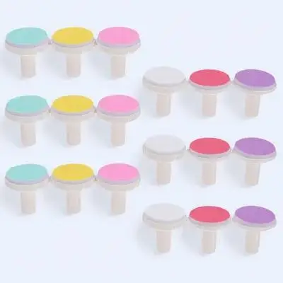 18Pcs Infant Nail File Pads Electric Nail Grinder Replacement Heads Safe Effective Fingernail Toenail Trimming Polishing Kit