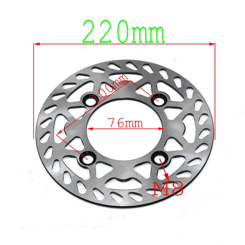 180/190/200210/220/230mm brake disc plate for dirt bike pit bike KLX CRF BEST Bike Front and Rear Brake Universal Use