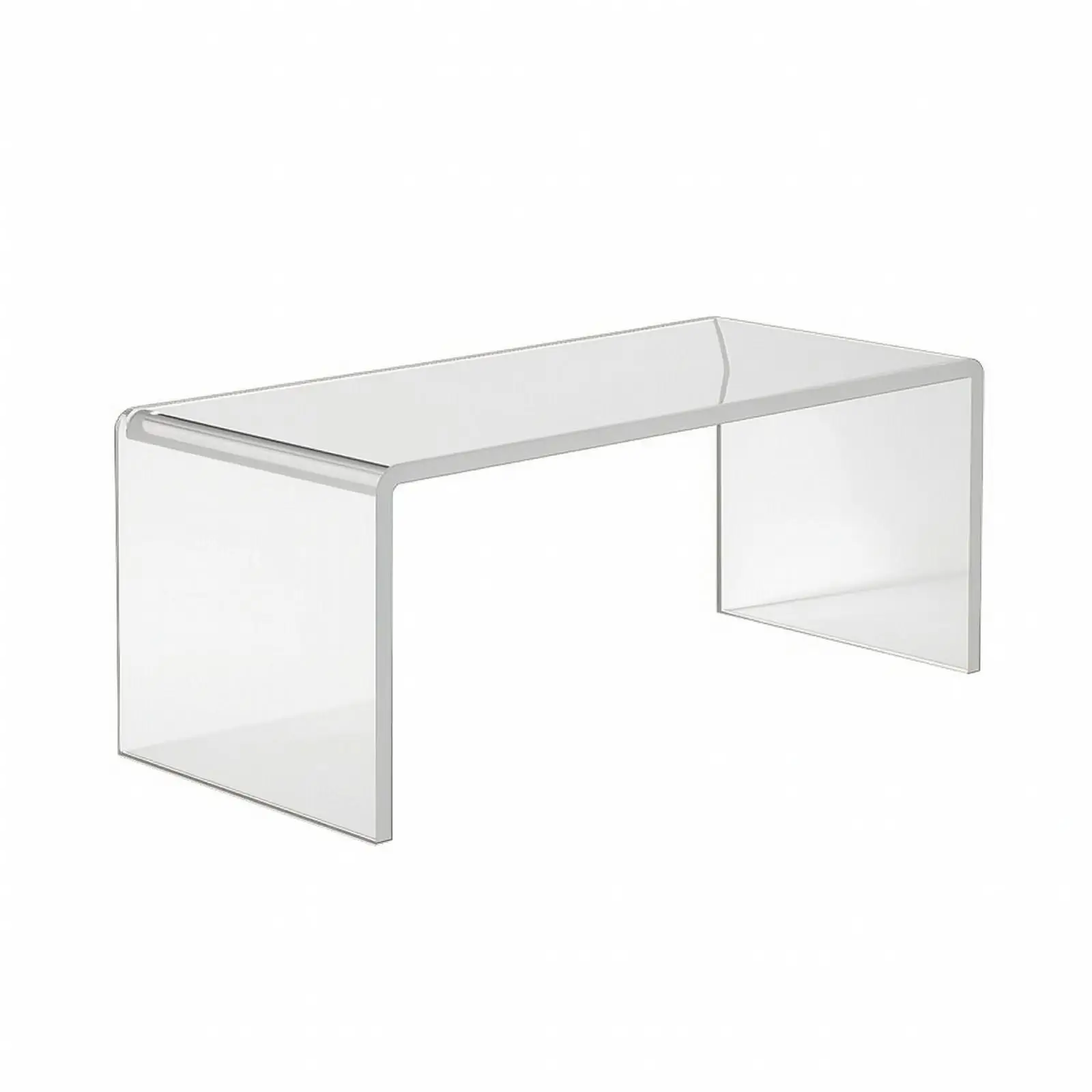 Clear Acrylic Display Shelf Stand for Showcase Collectibles Perfume Bags and Small Items Countertop Organizer