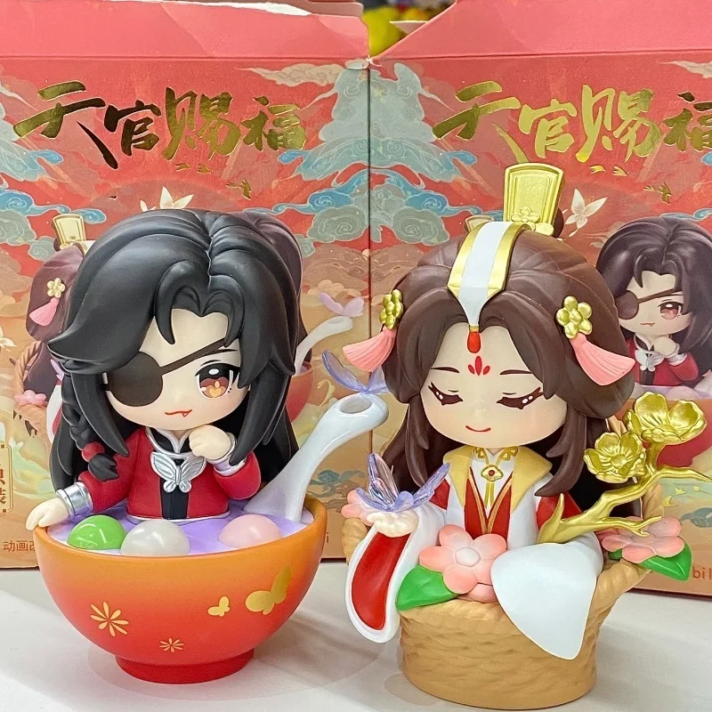 

Genuine Heavenly Officials Blessing Blind Box Mystery Tian Guan Ci Fu Anime Xielian Huacheng Toy Figure Doll Model Surprise Gift
