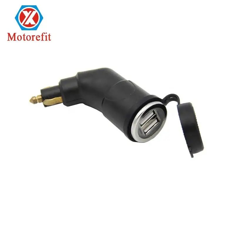 F800GS F650GS F700GS R1200GS Double USB Port Adapter, with LED Light for BMW F 650/700/800 GS | R 1200 GS