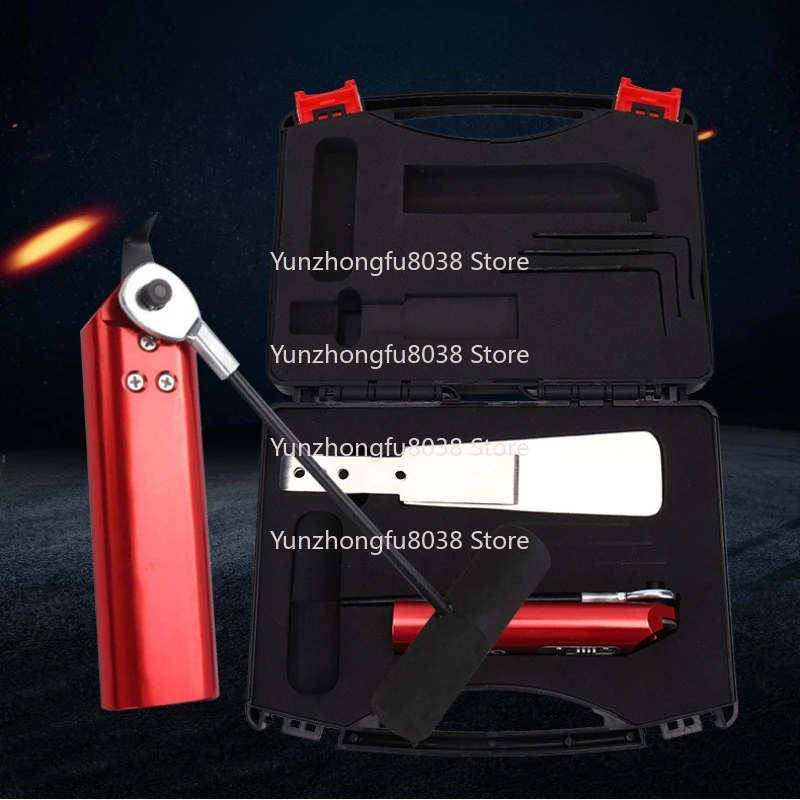 

Car Windshield Disassembly and Assembly Broach Set, Tool Spatula, Glue Repair Knife Dual-purpose Set
