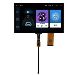 HSD070IFW1-A00 LCD 디스플레이 화면, 정전식 디지타이저 터치스크린, 자동차 DVD, GPS 네비게이션, GT911, 1024x600, 40 핀, 7 인치