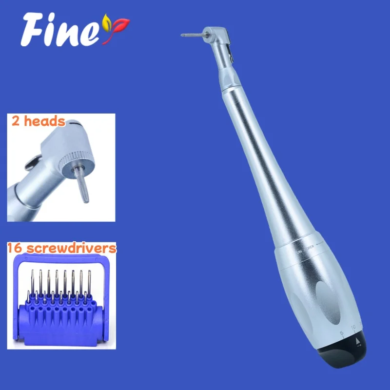 

Dental Universal Implant Torque Wrench 16 pcs Dental Implant Screwdrivers Dental Prosphetic Kit Dentist Tool