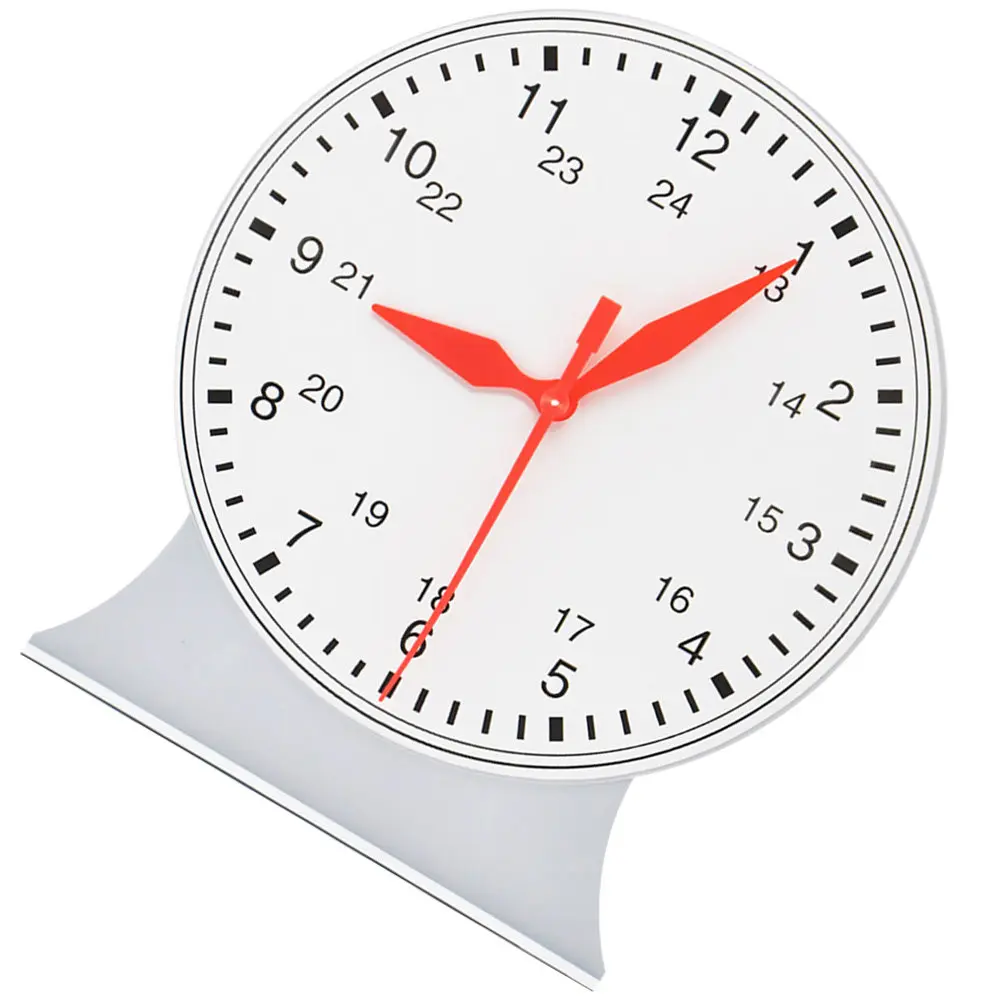 

24 Hour Clock Teaching Aid Plastic Learn to Tell Time Educational Learning Tool Early Childhood Time Recognition Help